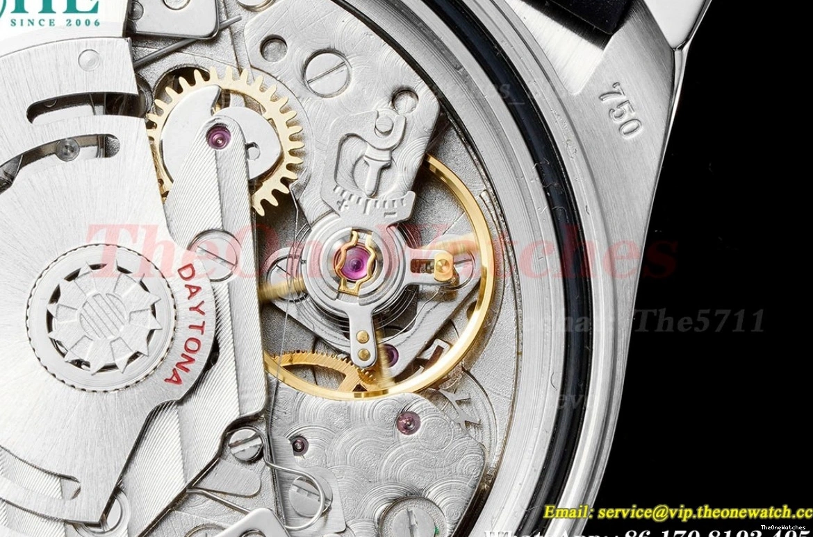 RU Dial Blue A7750 40mm OMF Daytona SS 116519 0309